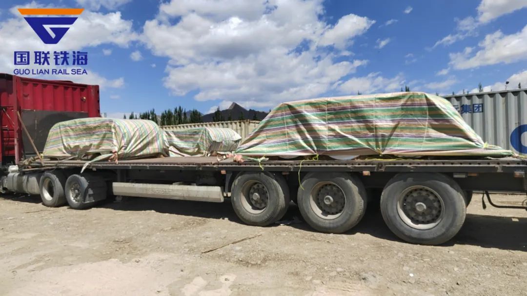 Shandong-Kashgar-Uzbekistan, coiled steel by truck